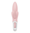 SATISFYER - AIR PUMP BUNNY 3 VIBRATEUR GONFLABLE LAPIN ROSE