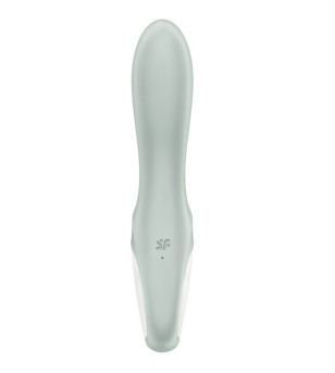 SATISFYER - AIR PUMP BOOTY 3 VIBRATEUR ANAL GONFLABLE GRIS VERT