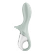 SATISFYER - AIR PUMP BOOTY 3 VIBRATEUR ANAL GONFLABLE GRIS VERT
