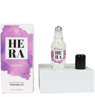 SECRETPLAY - HERA PARFUM NATUREL PHÉROMONES EN HUILE POUR FEMME 20 ML