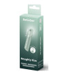 SATISFYER - STIMULATEUR DE CLITORIS NAUGHTY KISS WAVE AIGUE-MARINE