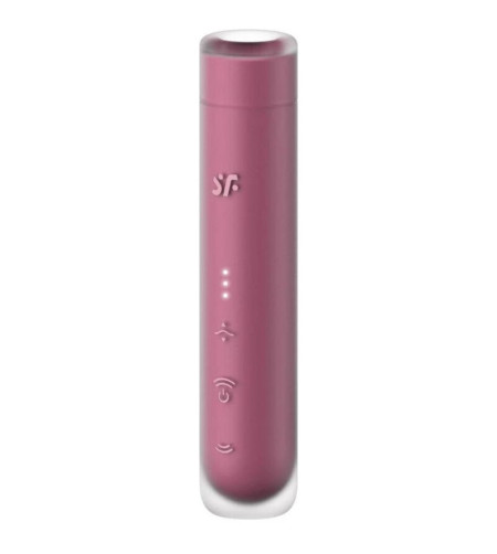 SATISFYER - STIMULATEUR DE CLITORIS FIRST KISS WAVE GARNET
