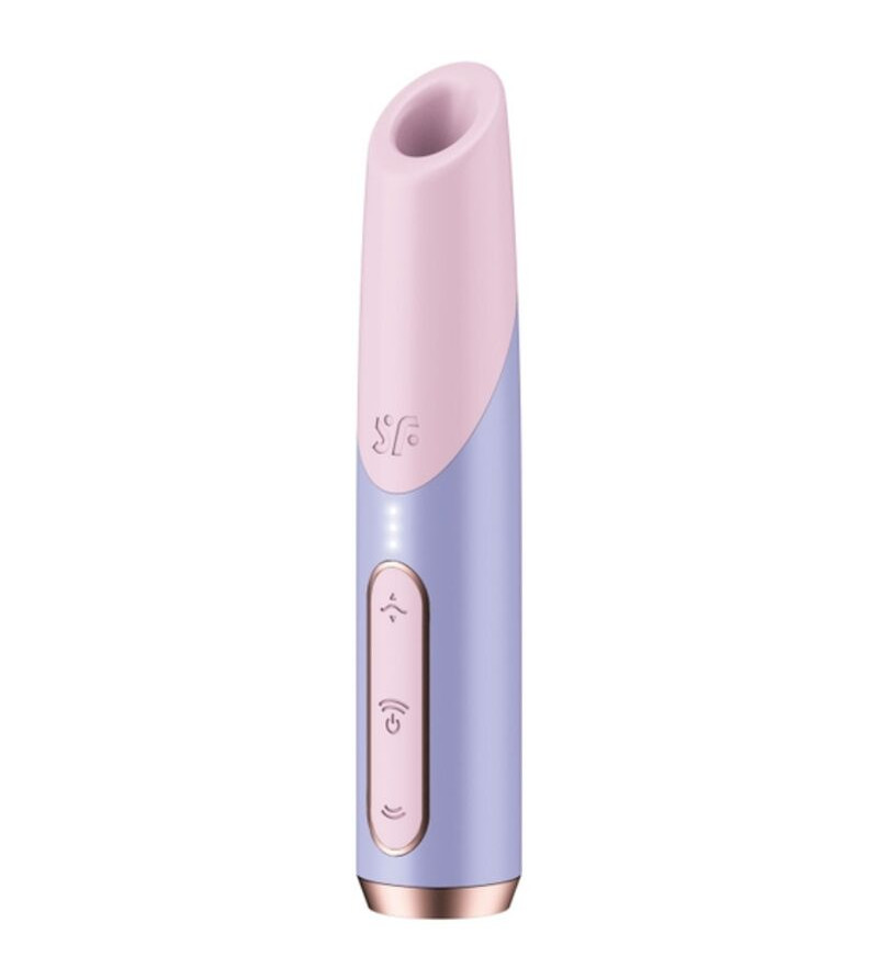 SATISFYER - BOLD KISS WAVE STIMULATEUR DE CLITORIS ROSE / VIOLET