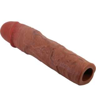 PRETTY LOVE - STEVENSON MANCHON DE PÉNIS AVEC EXTENSION DE 7,6 CM MULÂTRE