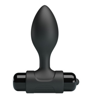 PRETTY LOVE - VIBRA BUTT 10 VIBRATIONS PLUG ANAL NOIR
