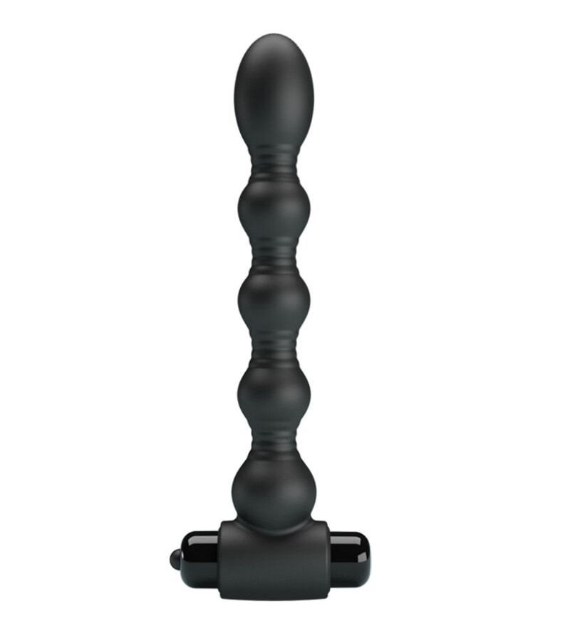 PRETTY LOVE - PLUG ANAL LYNN SILICONE 10 VIBRATIONS NOIR