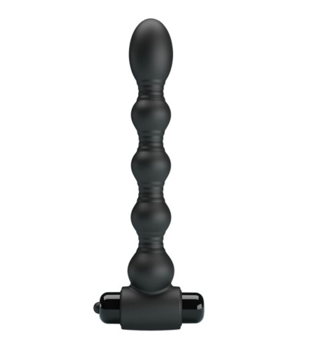 PRETTY LOVE - PLUG ANAL LYNN SILICONE 10 VIBRATIONS NOIR