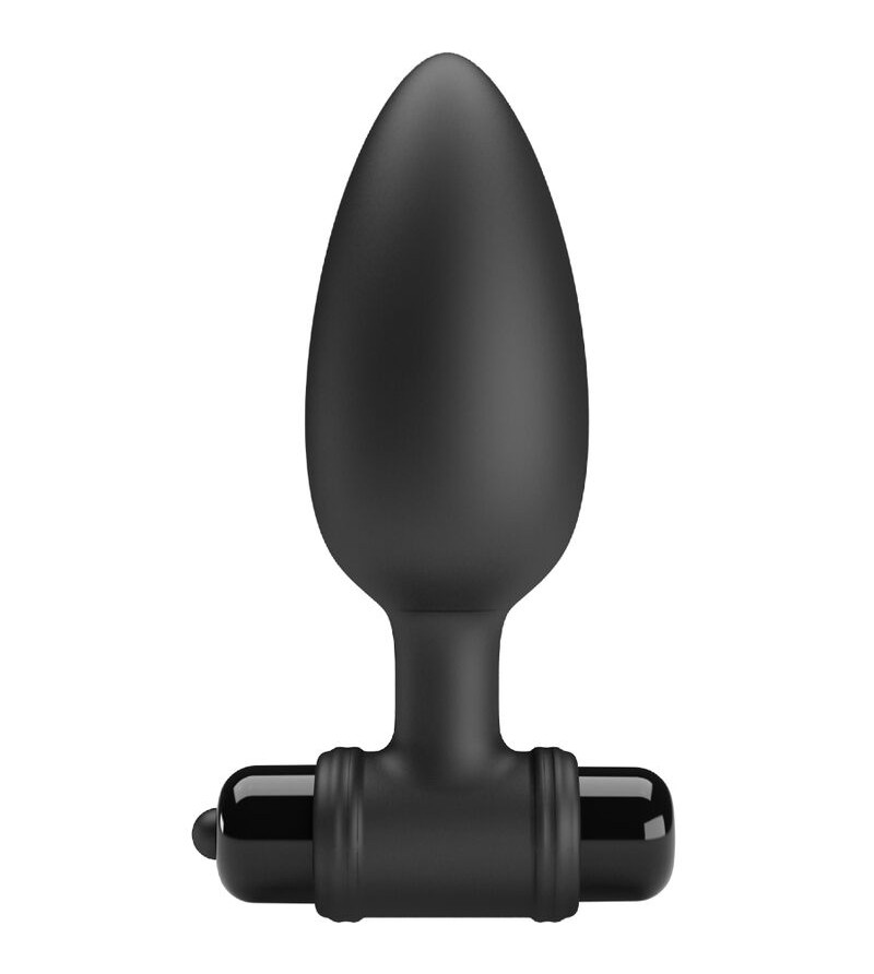 PRETTY LOVE - VIBRA BUTT PLUG 2 PLUG ANAL 10 VIBRATIONS NOIR