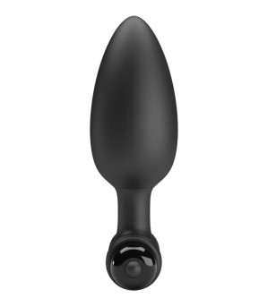 PRETTY LOVE - VIBRA BUTT PLUG 2 PLUG ANAL 10 VIBRATIONS NOIR