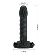 PRETTY LOVE - VIBRATEUR DOIGT ALEXANDER 10 VIBRATIONS NOIR