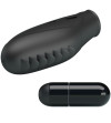 PRETTY LOVE - VIBRATEUR DOIGT EN SILICONE GILO NOIR