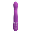 PRETTY LOVE - VIBRATEUR ET STIMULATEUR MULTIFONCTION 4 EN 1 VIOLET