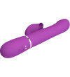 PRETTY LOVE - VIBRATEUR ET STIMULATEUR MULTIFONCTION 4 EN 1 VIOLET