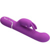 PRETTY LOVE - VIBRATEUR LAPIN MULTIFONCTION COALE 4 EN 1 VIOLET