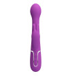PRETTY LOVE - VIBRATEUR LAPIN MULTIFONCTION 3 EN 1 DEJON VIOLET