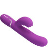 PRETTY LOVE - VIBRATEUR LAPIN MULTIFONCTION 3 EN 1 PERLITA VIOLET