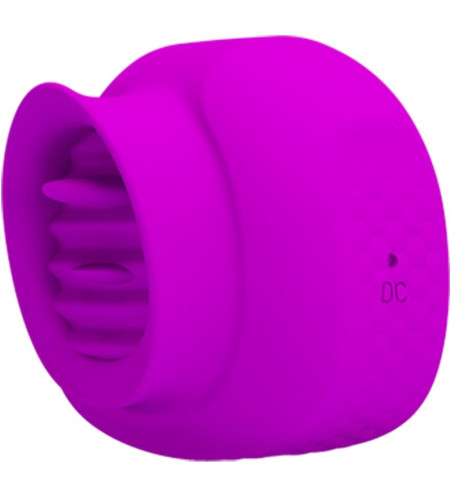 PRETTY LOVE - STIMULATEUR DE CLITORIS ESTELLE TONGUE 12 VIBRATIONS VIOLET