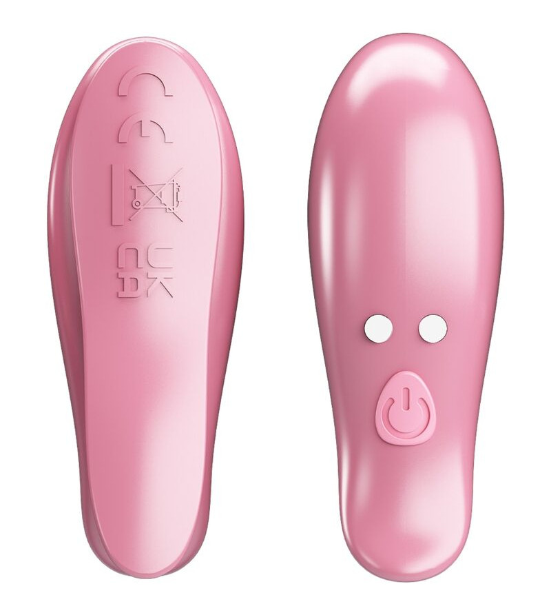 PRETTY LOVE - PINCES À TÉTONS CAILEY 10 VIBRATIONS TÉLÉCOMMANDE ROSE