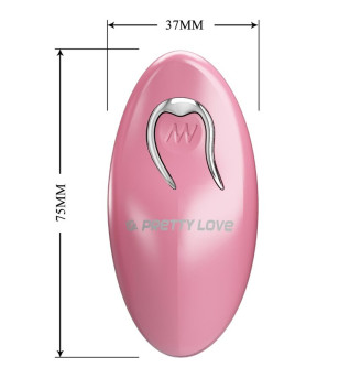 PRETTY LOVE - PINCES À TÉTONS CAILEY 10 VIBRATIONS TÉLÉCOMMANDE ROSE