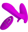 PRETTY LOVE - MASSEUR  VIBRATEUR 12 VIBRATIONS TÉLÉCOMMANDE VIOLET