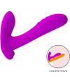 PRETTY LOVE - MASSEUR  VIBRATEUR 12 VIBRATIONS TÉLÉCOMMANDE VIOLET