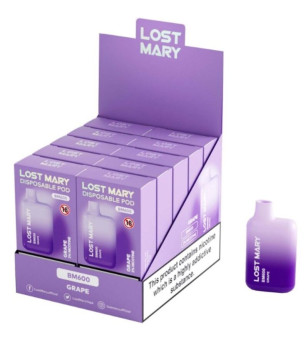 LOST MARY - BM600 VAPER NICOTINE 2% JETABLE RAISIN