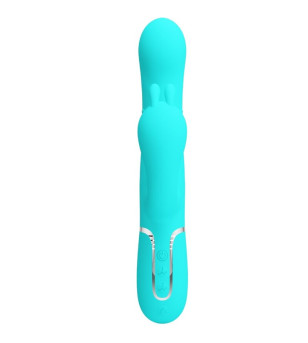 PRETTY LOVE - CAMMY 4 EN 1 VIBRATEUR MULTIFONCTION TRIPPLE RABBIT BLEU