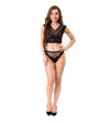 LIVCO CORSETTI FASHION - SOUTIEN-GORGE + CULOTTE ELIN LC 20212 NOIR L/XL