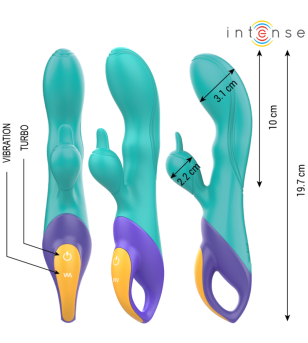 INTENSE - FRED VIBRATEUR RABBIT BLEU