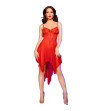 CHILIROSE - CR 4847 BABYDOLL ROUGE L/XL