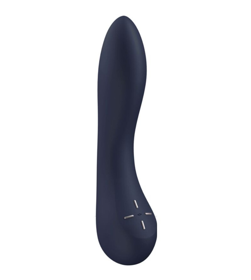 SATISFYER - VIBRATEUR PROGRAMME 12 VIBRATIONS G-SPOT WAVE 4 GRIS FONCÉ