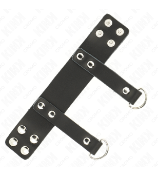 KINK - ANNEAU PÉNIS AVEC ANNEAUX EN FORME DE « D » 18,5 X 3,3 CM