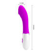 PRETTY LOVE - VIBRATEUR ELEMENTAL 30 MODES DE VIBRATION VIOLET