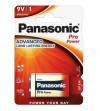 PANASONIC - PILE ALCALINE PRO POWER 9V LR61 BLISTER*1