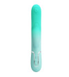 PRETTY LOVE - VIBRATEUR LAPIN MULTIFONCTION GIGI VERT AQUA