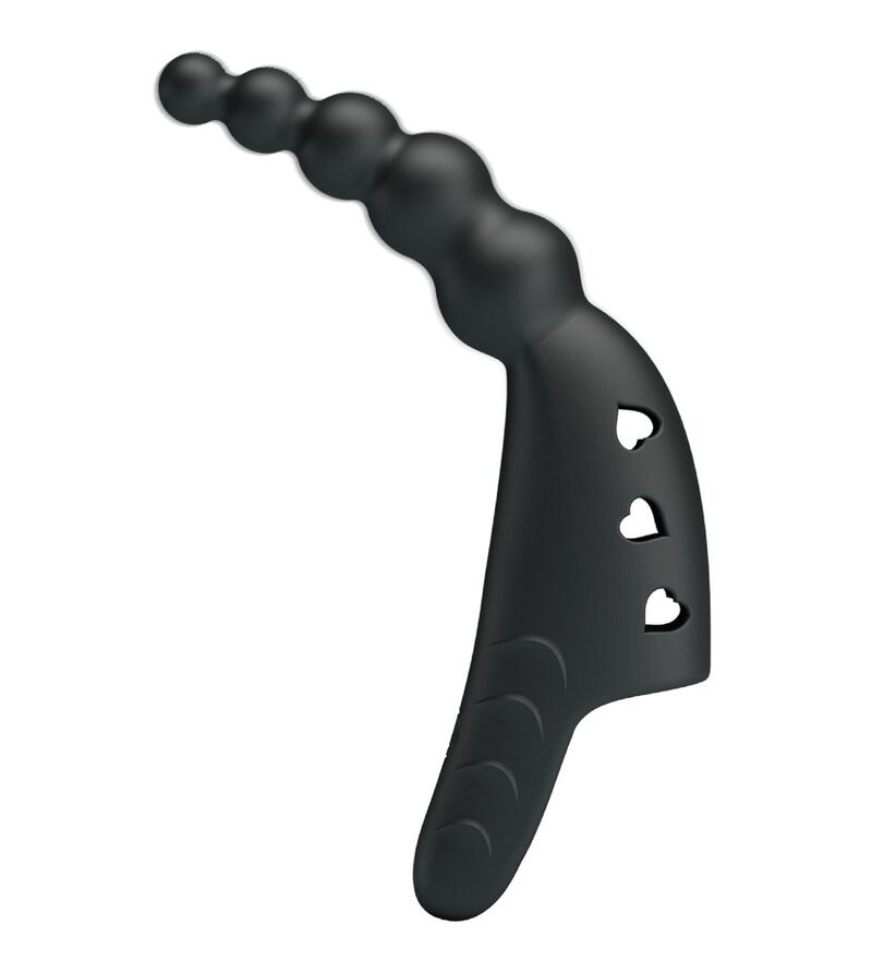 PRETTY LOVE - JORDIN FINGER VIBRATOR 10 VIBRATIONS NOIR