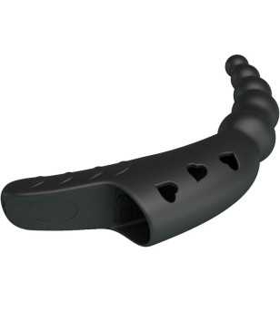 PRETTY LOVE - JORDIN FINGER VIBRATOR 10 VIBRATIONS NOIR