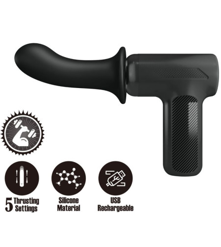 PRETTY LOVE - MASSEUR DJ DOCTOR 5 RÉGLAGES NOIR