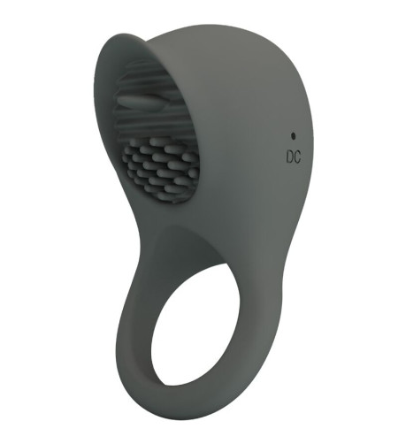 PRETTY LOVE - NIMBUS ANNEAU VIBRATEUR AVEC LANGUE GRIS