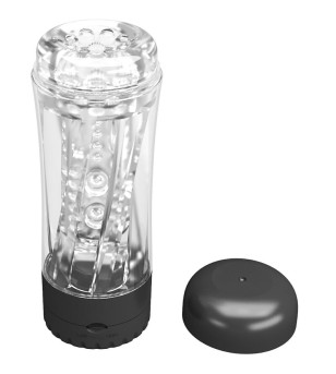 PRETTY LOVE - MASTURBATEUR HOMME TAMARA VIBRATEUR MULTI-VITESSES NOIR