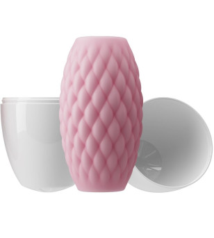 PRETTY LOVE - MASTURBATEUR POUR HOMME EN SILICONE ATHENA EROS ROSE