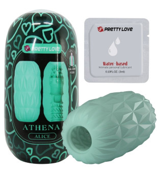 PPRETTY LOVE - MASTURBATEUR POUR HOMME ATHENA ALICE TURQUOISE