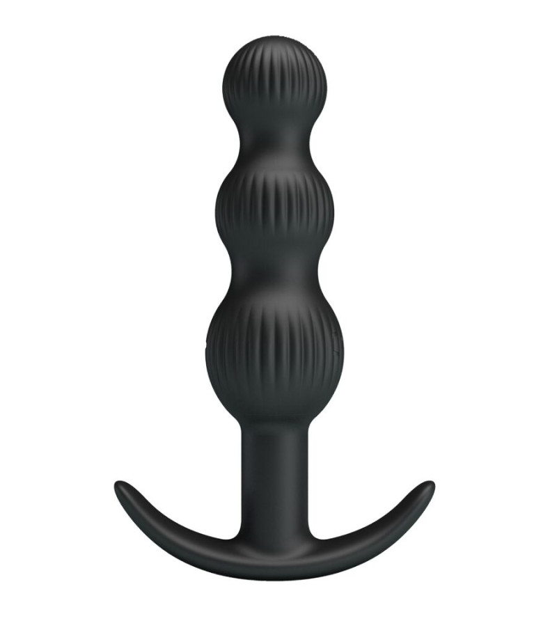 PRETTY LOVE - VIBRATEUR ANAL SIDNEY 10 VIBRATIONS NOIR