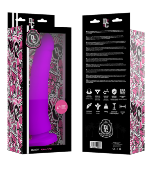 DELTA CLUB - TOYS GODE MÉDICAL LILAS SILICONE 23 CM -O- 4.5 CM