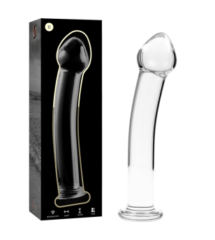 NEBULA SERIES BY IBIZA - MODÈLE 11 GODE EN VERRE BOROSILICATE ROSE 16 CM -O- 3 CM