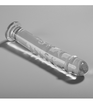 NEBULA SERIES BY IBIZA - MODÈLE 16 GODE EN VERRE BOROSILICATE ROSE 18.5 CM -O- 3 CM