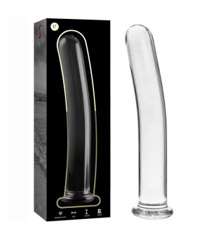 NEBULA SERIES BY IBIZA - MODÈLE 17 GODE EN VERRE BOROSILICATE ROSE 18.5 CM -O- 3 CM