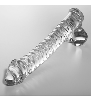 NEBULA SERIES BY IBIZA - MODÈLE 23 GODE EN VERRE BOROSILICATE ROSE 21.5 CM -O- 4 CM