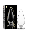 NEBULA SERIES BY IBIZA - PLUG ANAL MODÈLE 4 VERRE BOROSILICATE ROSE 11 CM -O- 5 CM