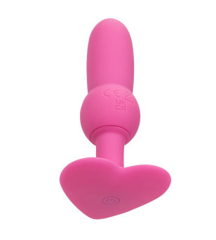 CALEXOTICS - FIRST TIME SONDE ANAL PLUG PERLÉE 10 VIBRATIONS ROSE